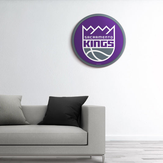 Sacramento Kings Modern Disc Wall Sign Room View