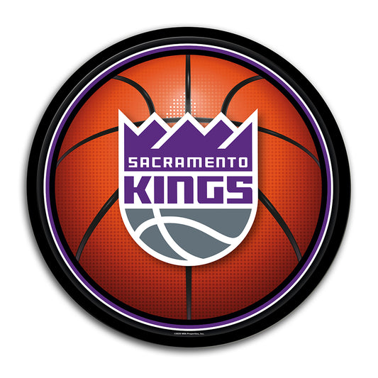 Sacramento Kings Basketball Modern Disc Wall Sign