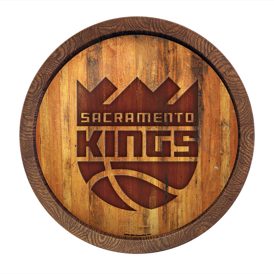 Sacramento Kings Branded Barrel Top Sign