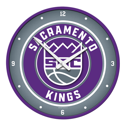 Sacramento Kings Round Wall Clock