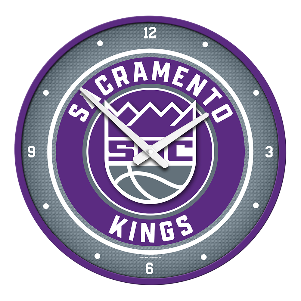 Sacramento Kings Round Wall Clock