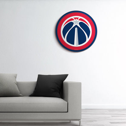 Washington Wizards Modern Disc Wall Sign Room View