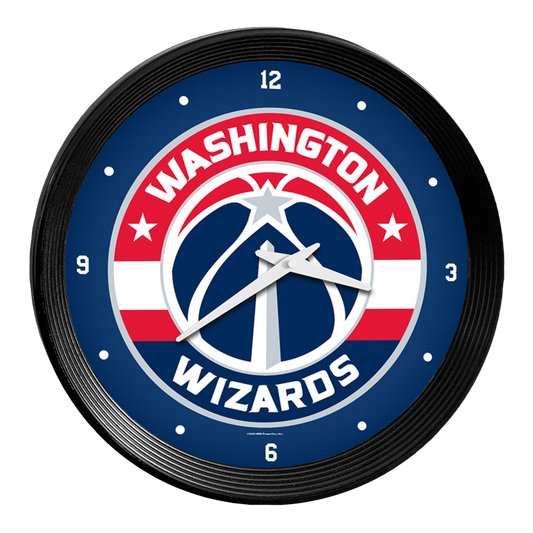 Washington Wizards Ribbed Wall Clock