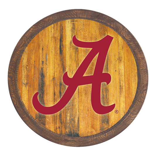Alabama Crimson Tide Barrel Top Sign