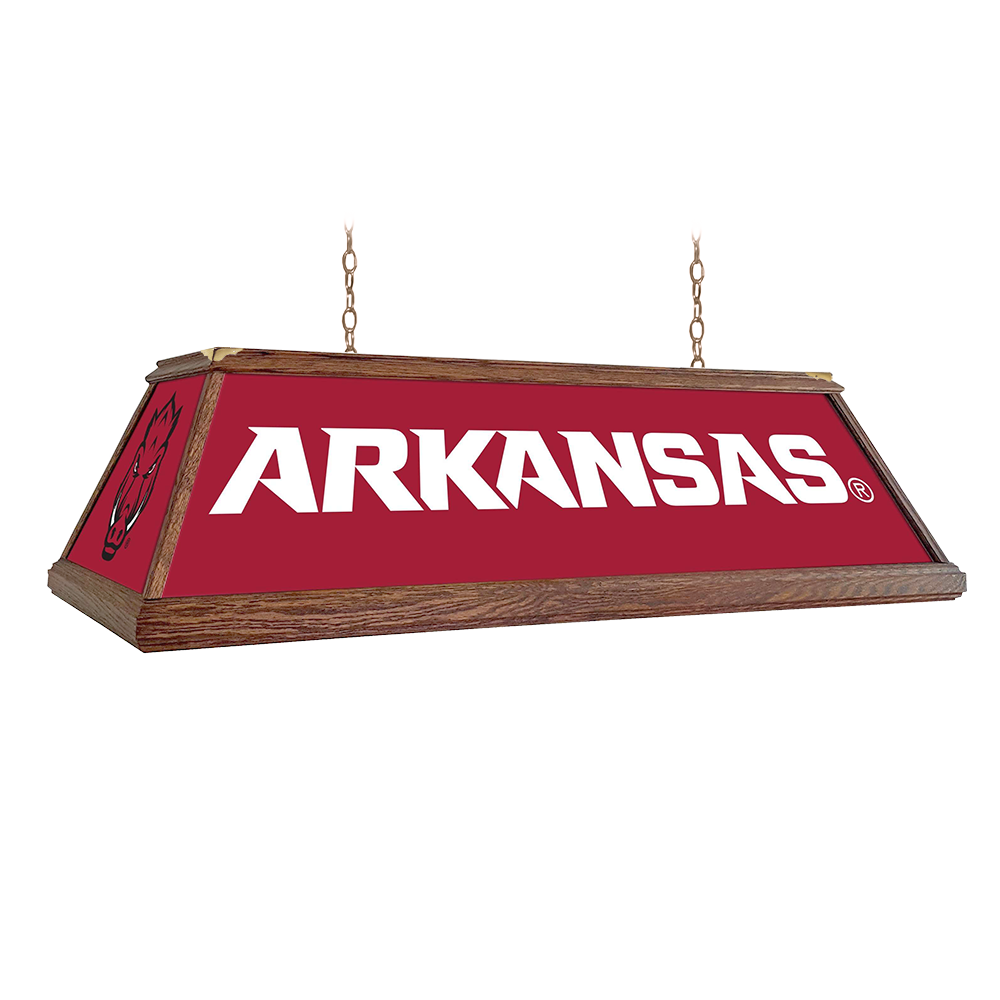 Arkansas Razorbacks Premium Pool Table Light