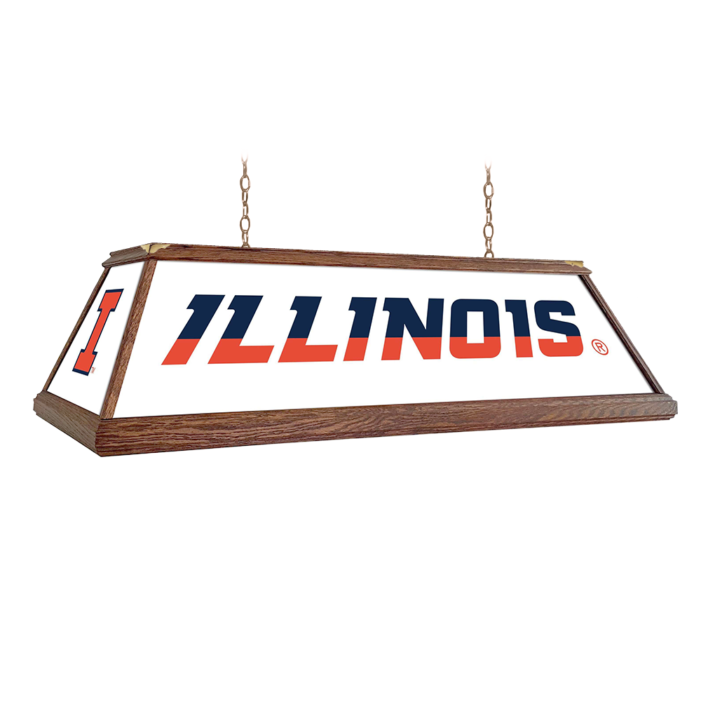 Illinois Fighting Illini Premium Pool Table Light