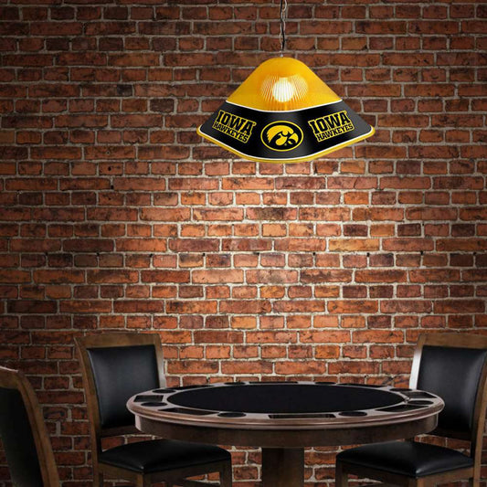 Iowa Hawkeyes Game Table Light Room View