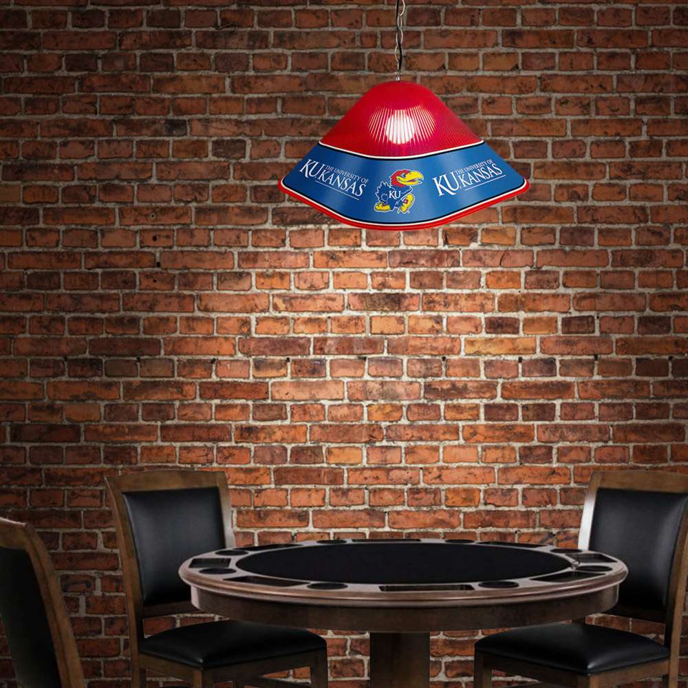 Kansas Jayhawks Game Table Light Room View