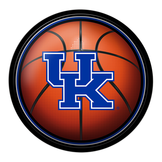 Kentucky Wildcats Basketball Modern Disc Wall Sign