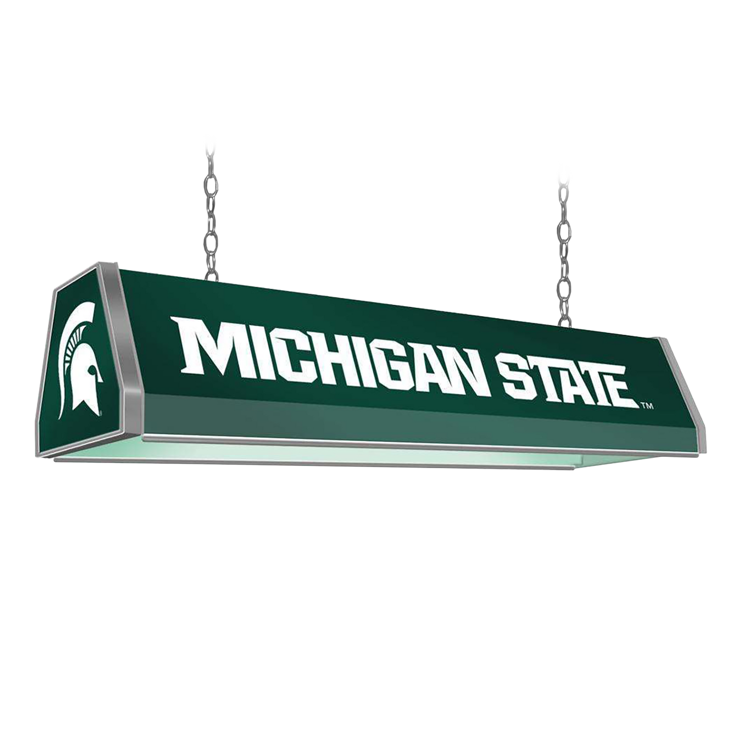 Michigan State Spartans Standard Pool Table Light