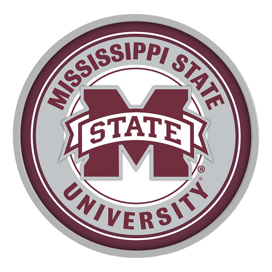 Mississippi State Bulldogs Modern Disc Wall Sign
