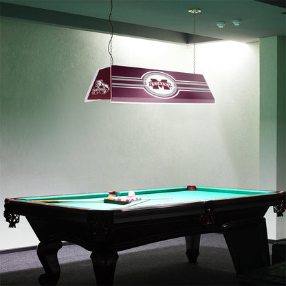 Mississippi State Bulldogs Edge Glow Pool Table Light Room View