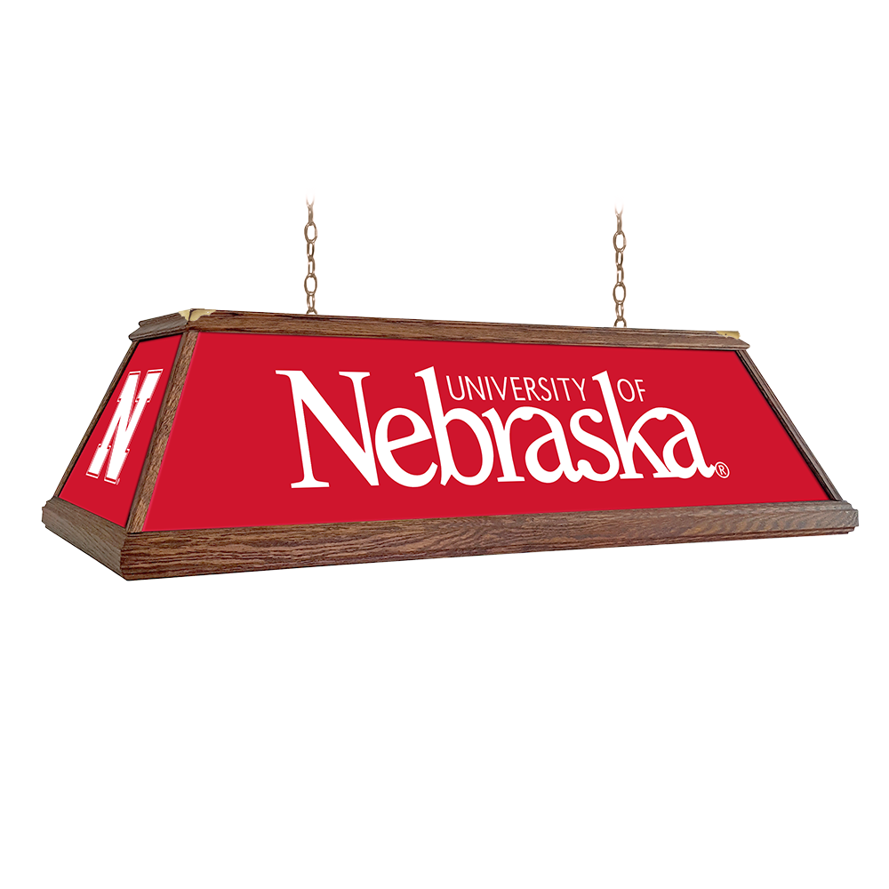 Nebraska Cornhuskers Premium Pool Table Light