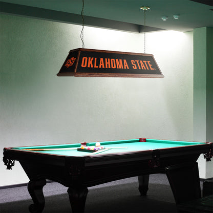Oklahoma State Cowboys Premium Pool Table Light Room View