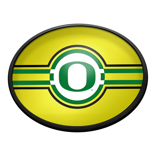 Oregon Ducks Slimline Oval Lighted Wall Sign