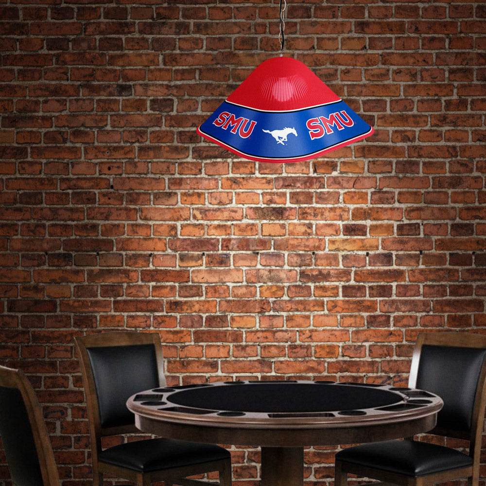 SMU Mustangs Game Table Light Room View