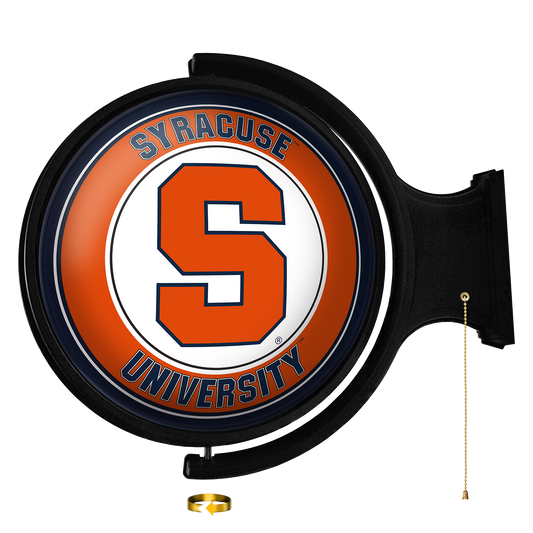 Syracuse Orange Round Rotating Wall Sign