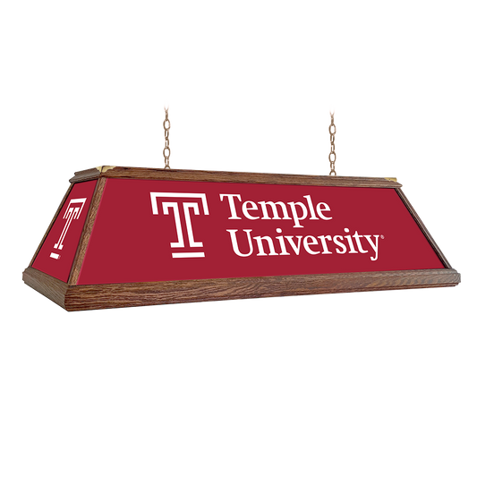 Temple Owls Premium Pool Table Light