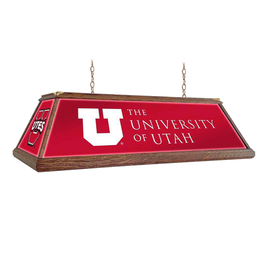 Utah Utes Premium Pool Table Light
