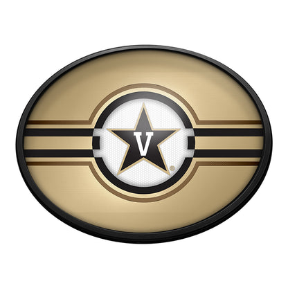 Vanderbilt Commodores Slimline Oval Lighted Wall Sign