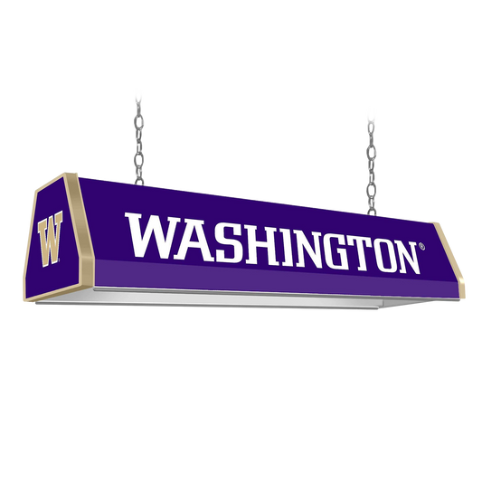 Washington Huskies Standard Pool Table Light