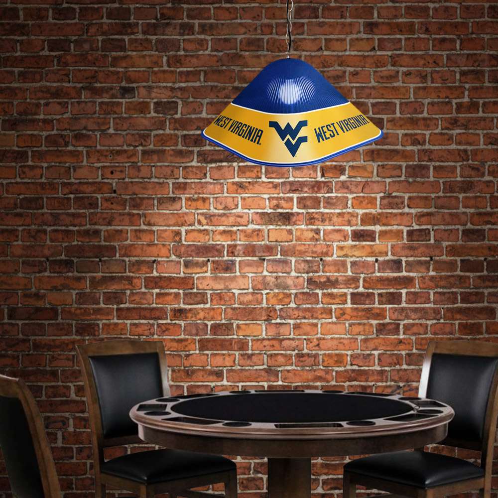 West Virginia Mountaineers Game Table Light Room View