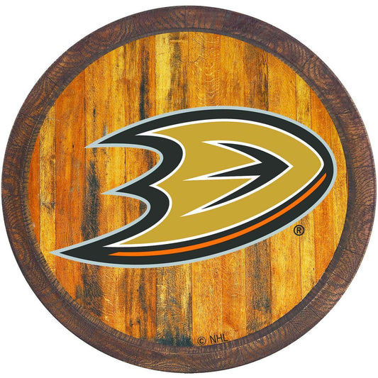 Anaheim Ducks Barrel Top Sign