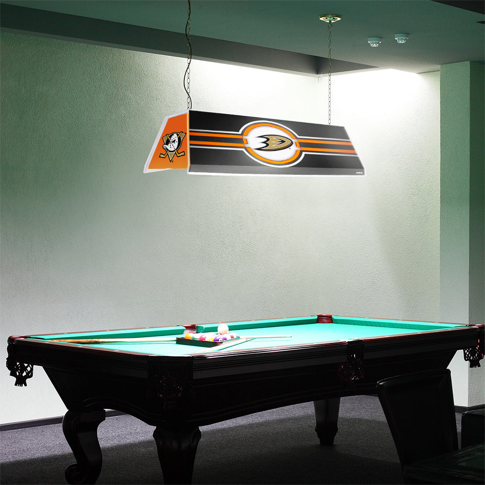 Anaheim Ducks Edge Glow Pool Table Light Room View
