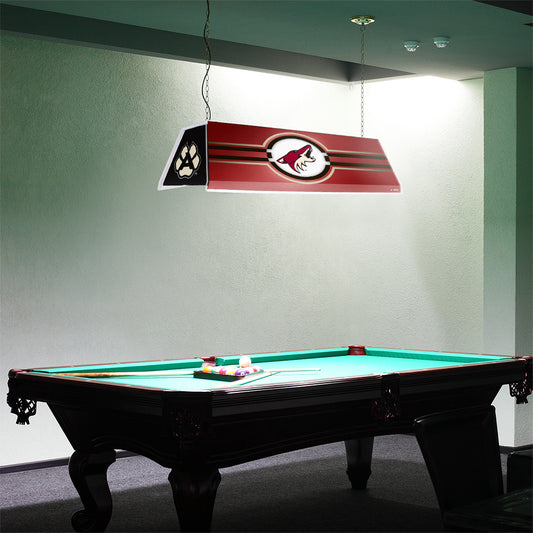 Arizona Coyotes Edge Glow Pool Table Light Room View