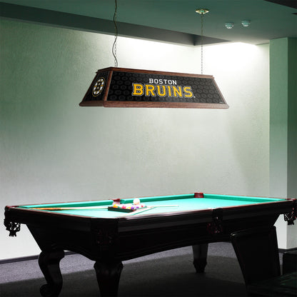 Boston Bruins Premium Pool Table Light Room View