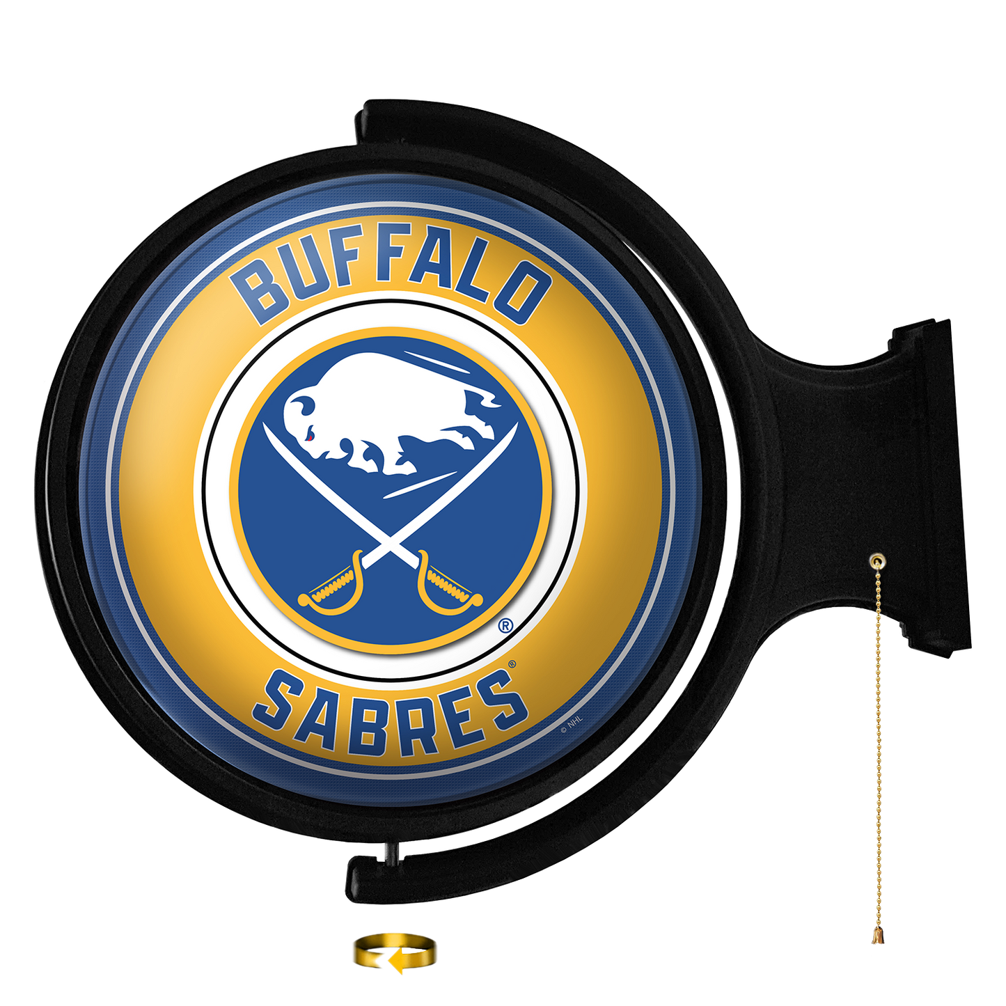 Buffalo Sabres Round Rotating Wall Sign
