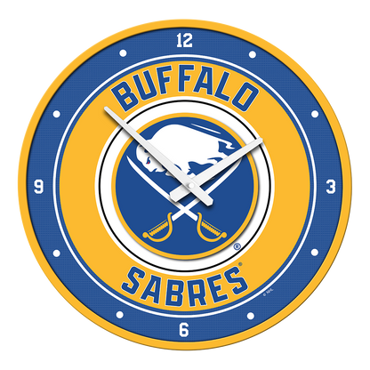 Buffalo Sabres Round Wall Clock