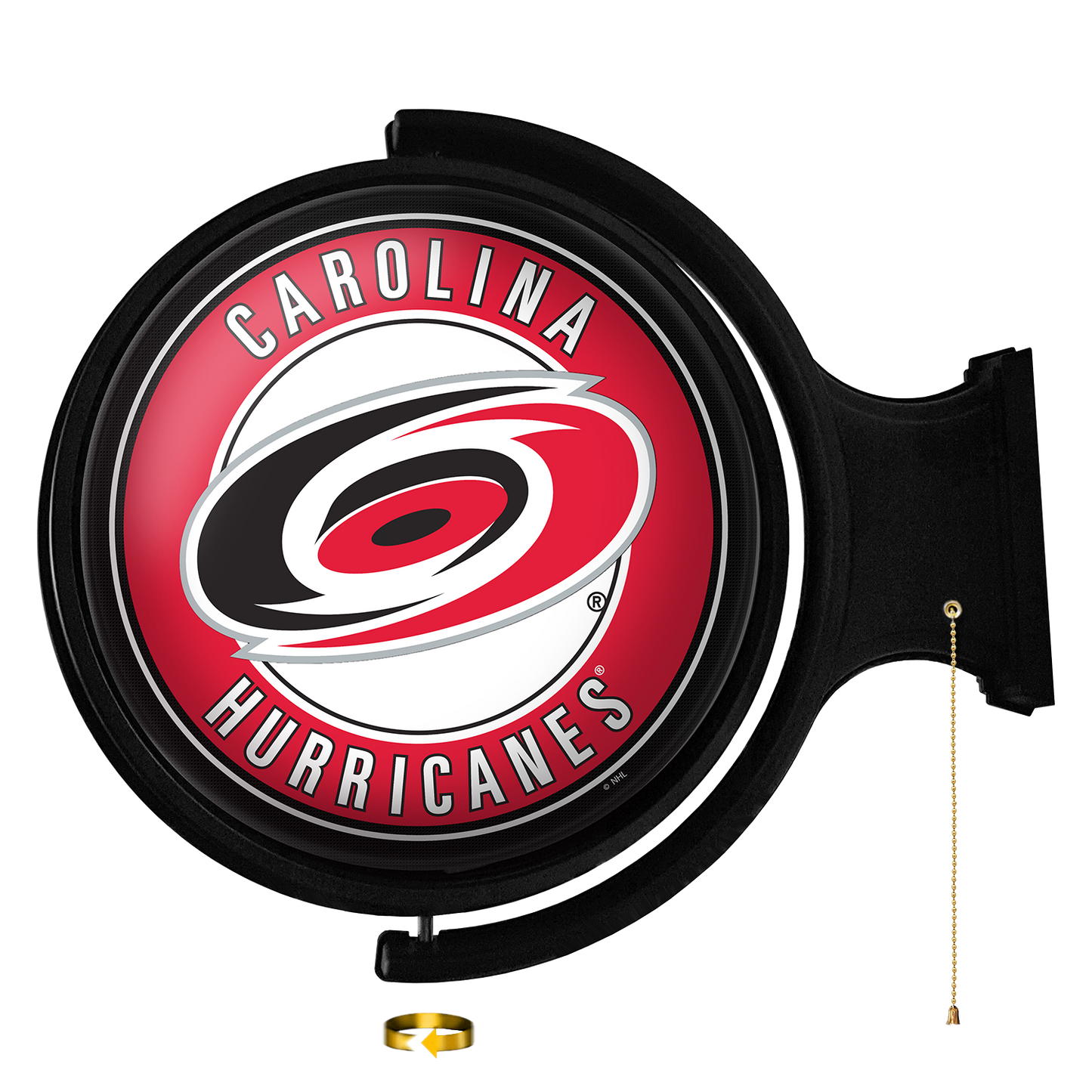 Carolina Hurricanes Round Rotating Wall Sign