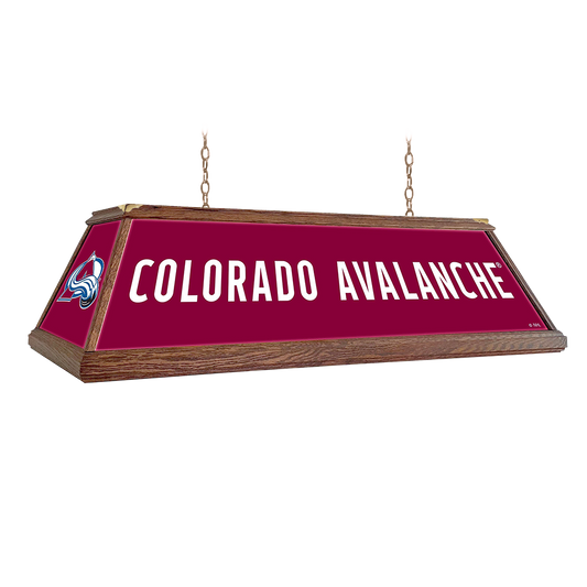 Colorado Avalanche Premium Pool Table Light