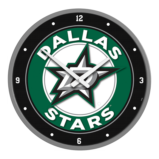 Dallas Stars Round Wall Clock