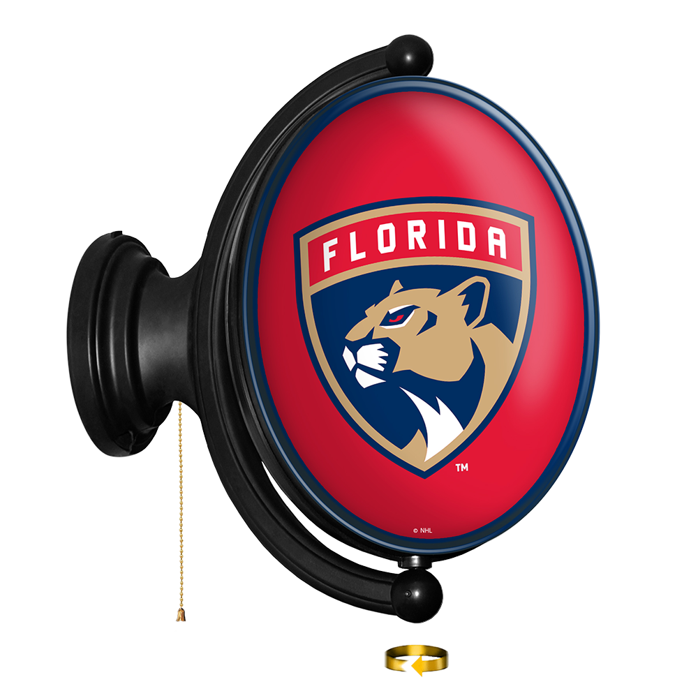 Florida Panthers Oval Rotating Wall Sign