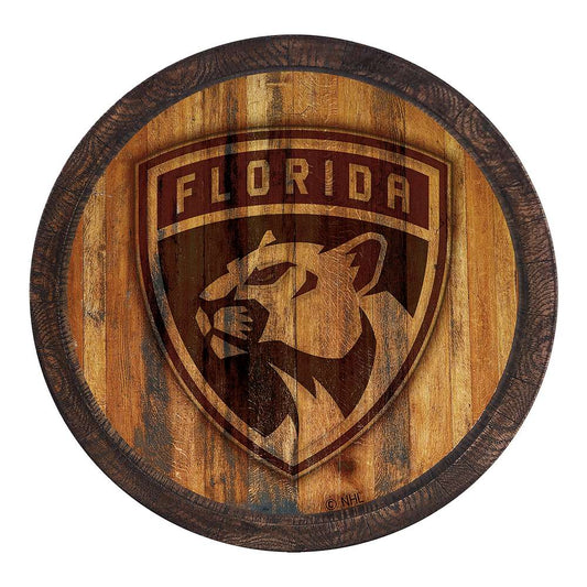 Florida Panthers Branded Barrel Top Sign