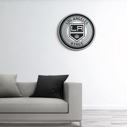 Los Angeles Kings Modern Disc Wall Sign Room View
