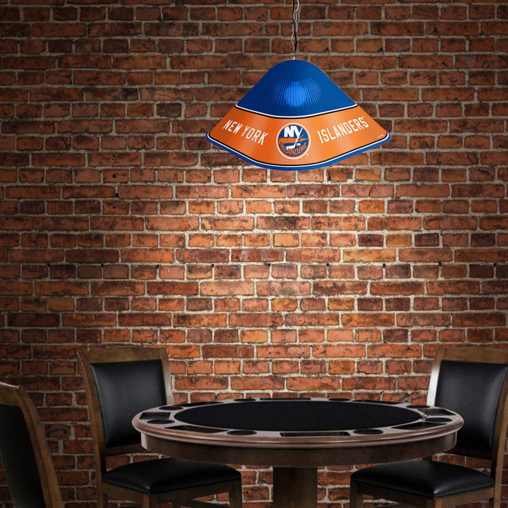 New York Islanders Game Table Light Room View