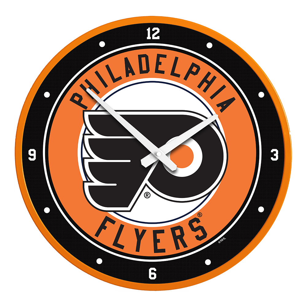 Philadelphia Flyers Round Wall Clock