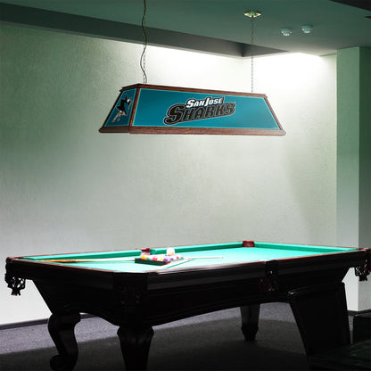 San Jose Sharks Premium Pool Table Light Room View