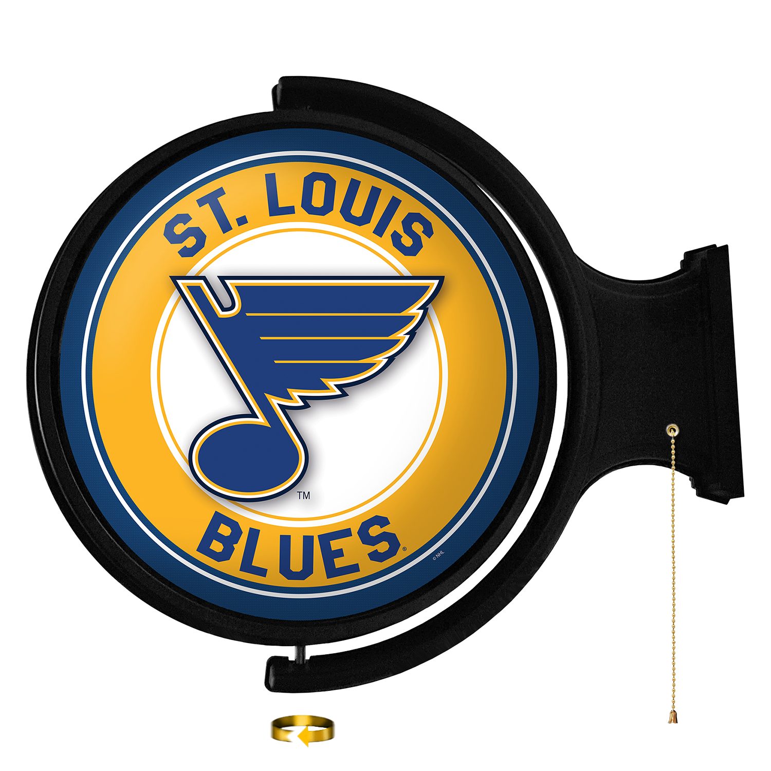 St. Louis Blues Round Rotating Wall Sign