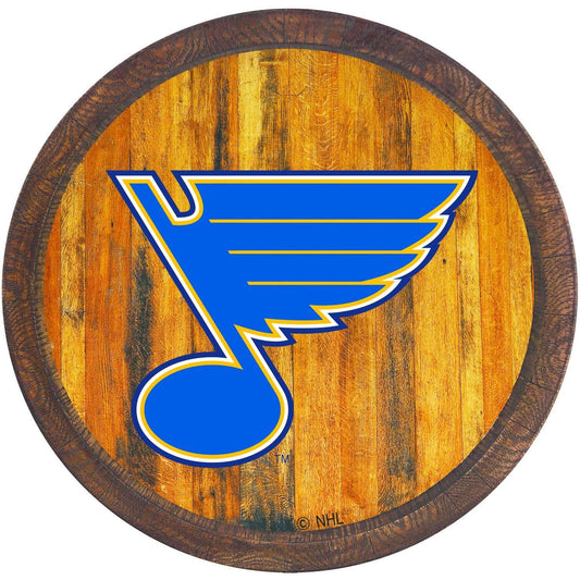 St. Louis Blues Barrel Top Sign