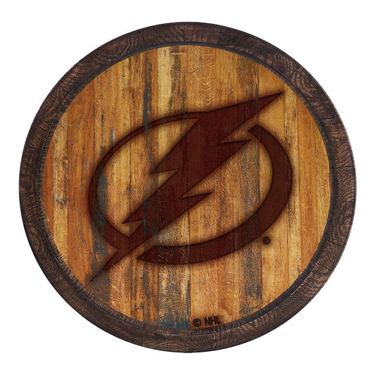 Tampa Bay Lightning Branded Barrel Top Sign
