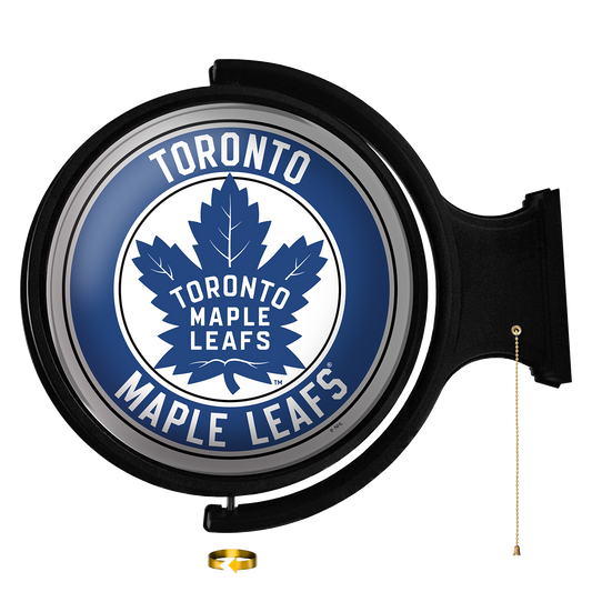 Toronto Maple Leafs Round Rotating Wall Sign
