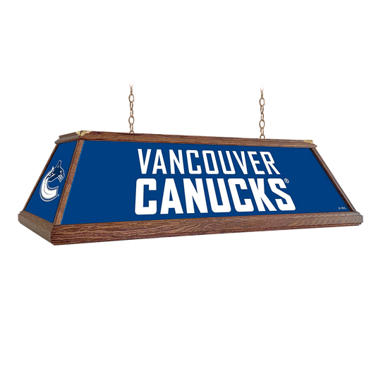 Vancouver Canucks Premium Pool Table Light