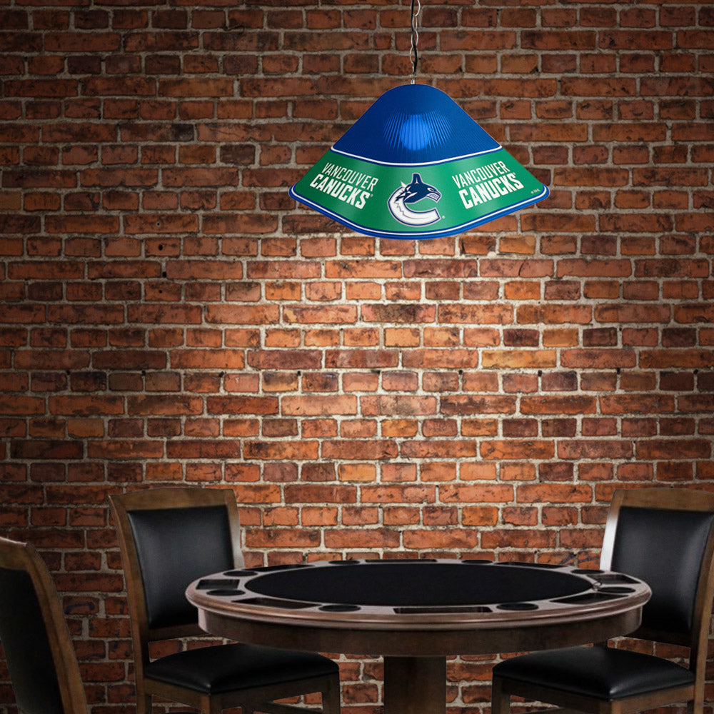 Vancouver Canucks Game Table Light Room View