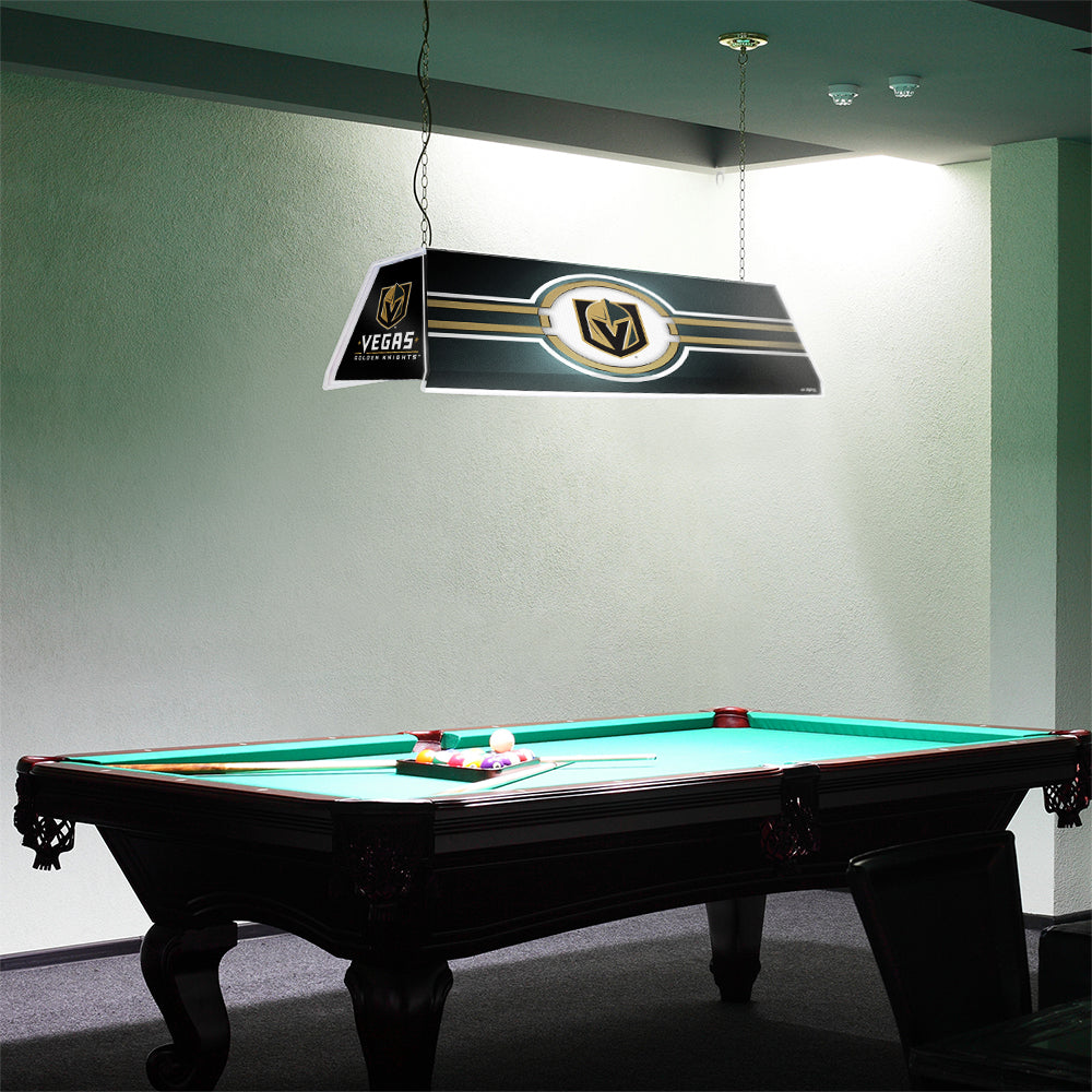 Vegas Golden Knights Edge Glow Pool Table Light Room View