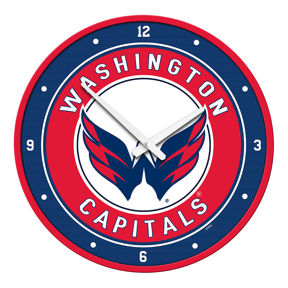 Washington Capitals Round Wall Clock