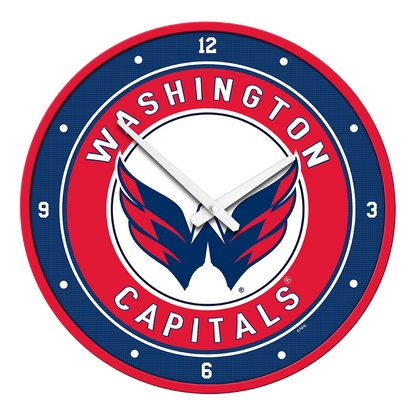 Washington Capitals Round Wall Clock